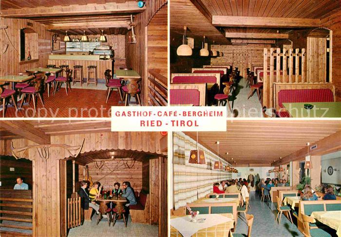 Ried Tirol Gasthof Cafe Bergheim Bar Gastraeume