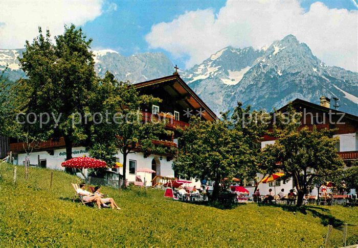 Scheffau Wilden Kaiser Cafe Restaurant Leitenhof