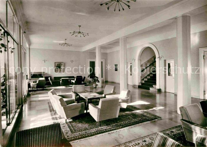 Bad Mergentheim BfA Sanatorium Taubertal Foyer