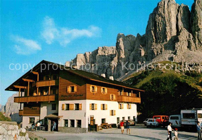 Passo Gardena Rifugio Alpino