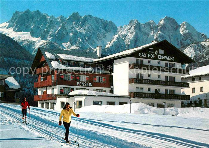 Gosau Oberoesterreich Gasthof Edelweiss