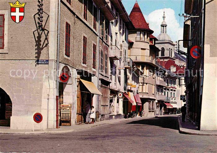 Rumilly Haute-Savoie Rue Grenette