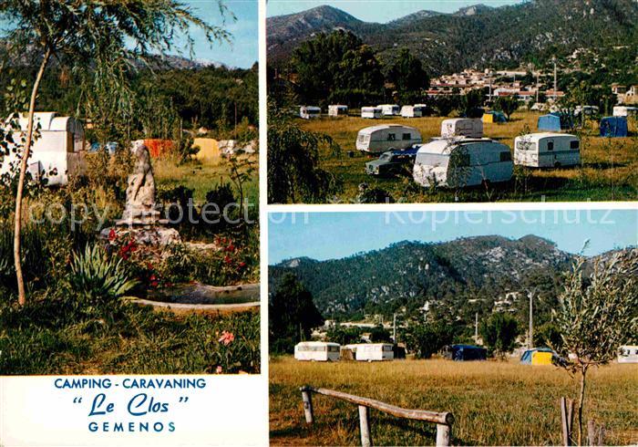 Gemenos Camping Caravaning Le Clos