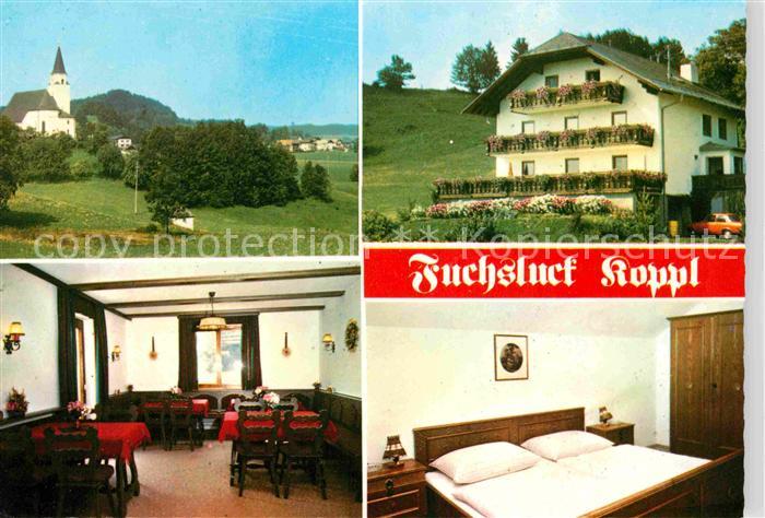 Koppl Fuchsluck Koppl Gaststube Zimmer Kirche