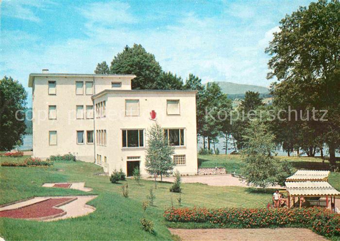 Velden Woerthersee Karl Mantler Jugenderholungsheim auf Cap Woerth