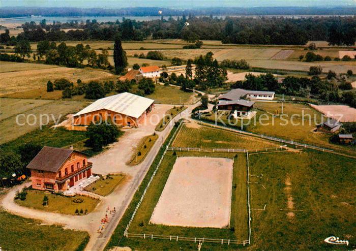 Obenheim Vue aerienne du restaurant Eperon d Or