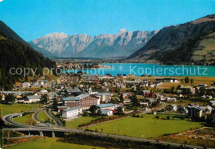 Schuettdorf Zell Seepanorama mit Loferer Steinberge