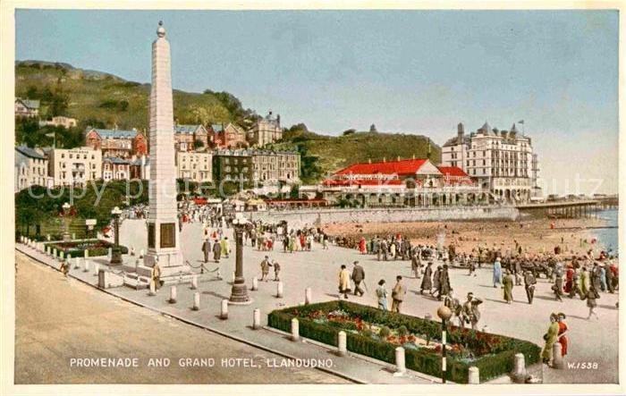 Llandudno Wales Promenade