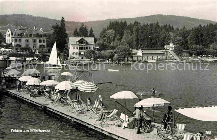 Velden Woerthersee Badesteg