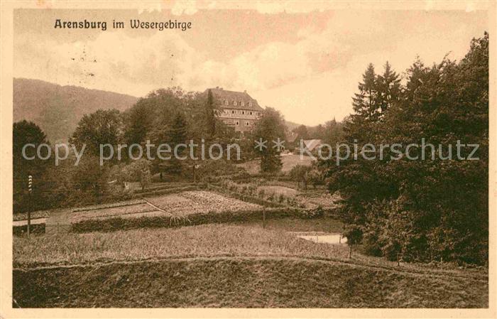 Rinteln Weser Niedersachsen Arensburg
