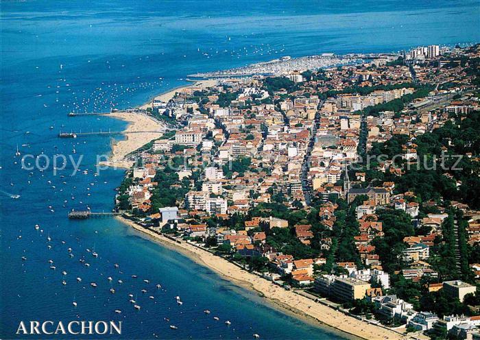 Arcachon Gironde Fliegeraufnahme