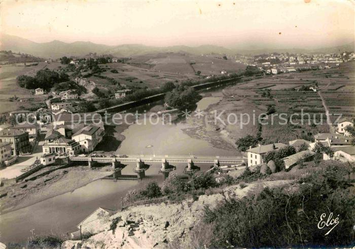 Behobie Fliegeraufnahme Bruecke