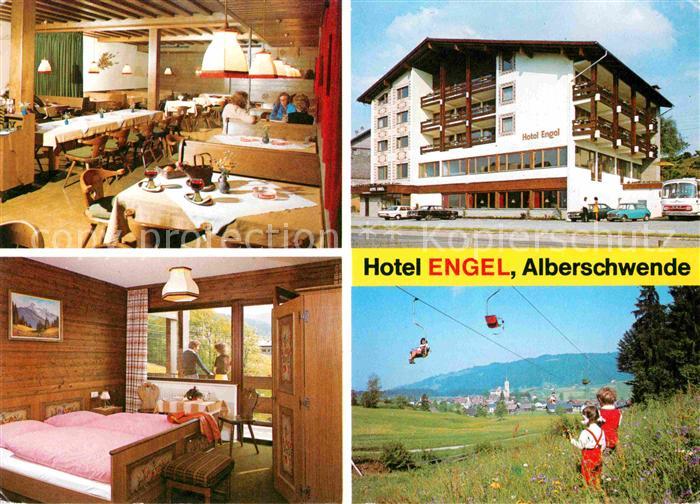Alberschwende Hotel Engel Doppelzimmer Sessellift Gaststube