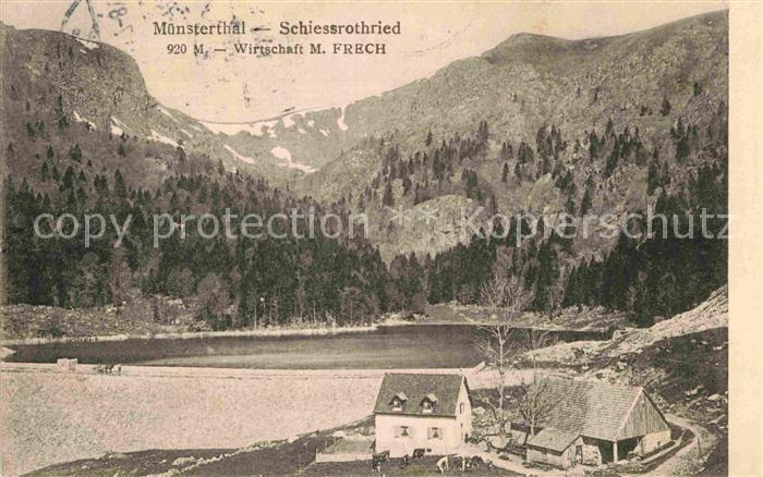 Munster Haut Rhin Elsass Schiessrothried Muensterthal