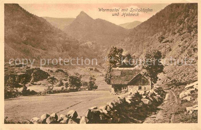 Hohneck Wormstal Spitzkoepfen