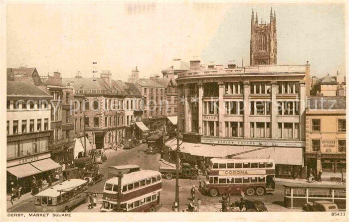 Derby Derbyshire Market Square