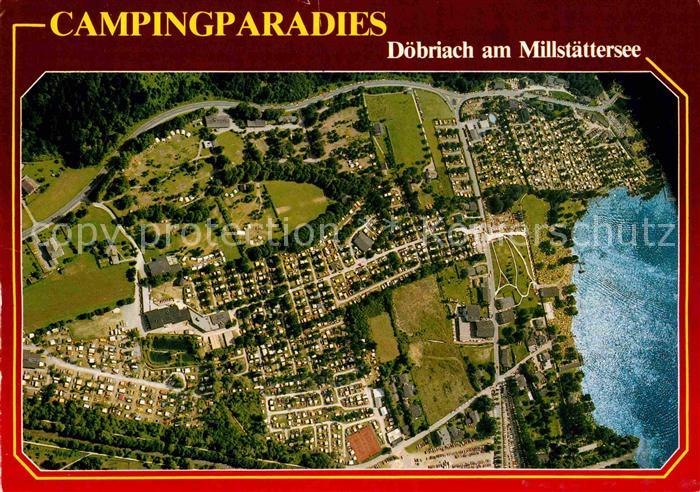 Doebriach Millstaettersee Camping Fliegeraufnahme