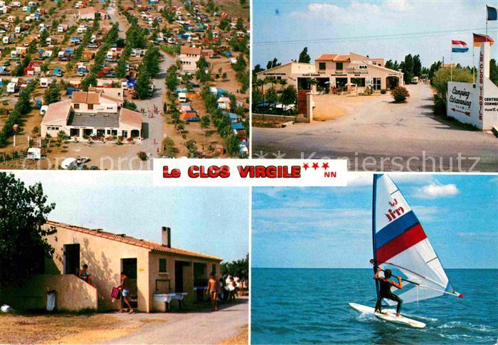 Serignan Plage Le Clos Virgile Camping Segelboot
