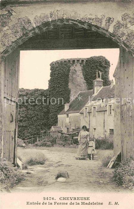 Chevreuse Entree de la Ferme de la Madeleine