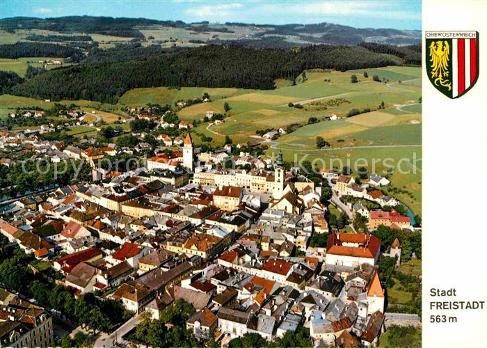 Freistadt Muehlviertel Fliegeraufnahme