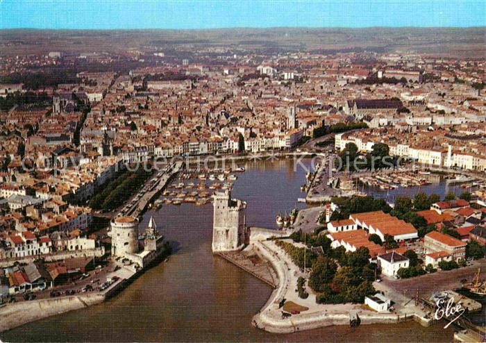 La Rochelle Charente-Maritime Vue generale aerienne du Port avec les celebres To