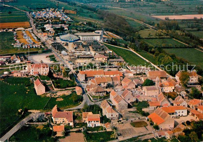 Taize Saone-et-Loire Eglise de la Reconciliaton avec tentes du Concile des jeune