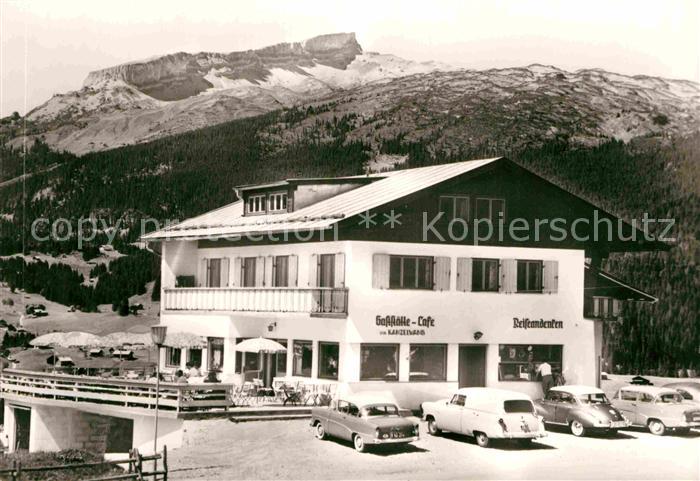 Riezlern Kleinwalsertal Vorarlberg Gaststaette Cafe zur Kanzelwand