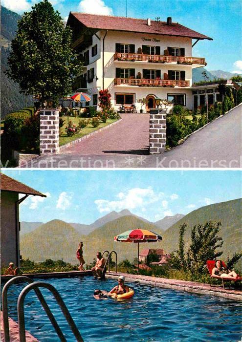 Schenna Meran Pension Cafe Ifinger Swimmingpool