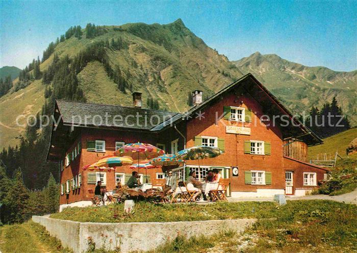 Baad Mittelberg Kleinwalsertal Altes Starzelhaus Terrasse