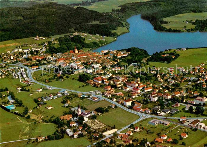 Voelkermarkt Fliegeraufnahme mit Stausee