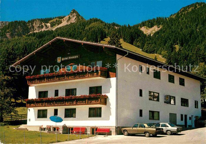Holz Waengle Gasthof Mondschein