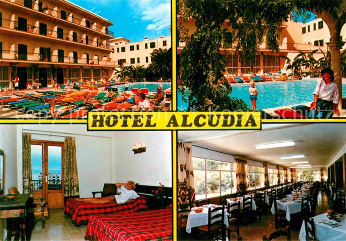 Puerto de Alcudia Hotel Alcudia Swimmingpool Zimmer Speis