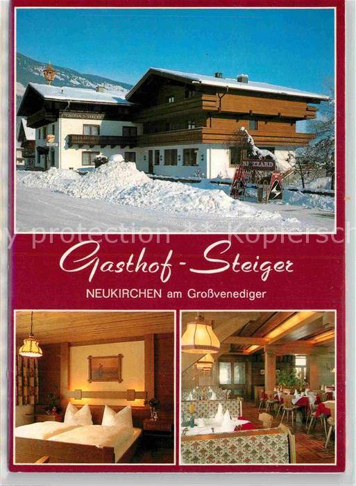 Neukirchen Grossvenediger Gasthof Steiger Zimmer Gastraum Panorama