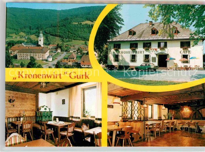 Gurk Cafe Restaurant Kronenwirt Gastraeume