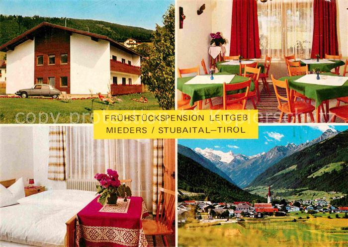 Mieders Tirol Pension Leitgeb Gaststube Zimmer Panorama