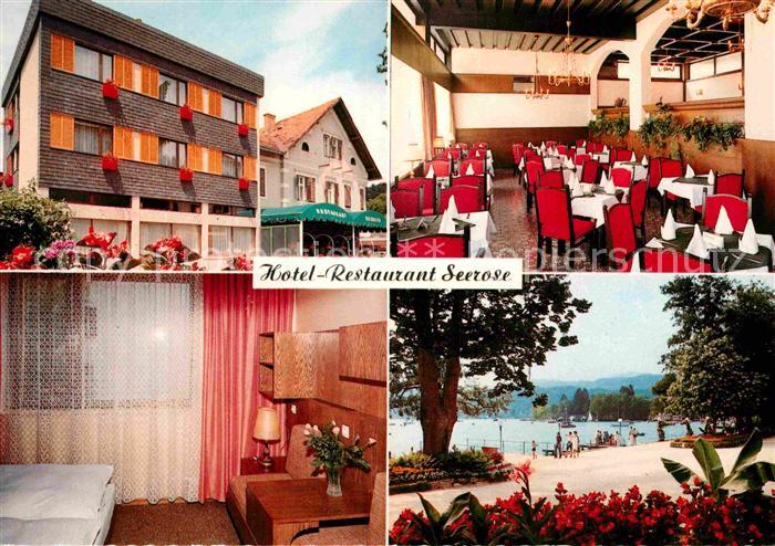 Poertschach Woerthersee Hotel Restaurant Seerose Gastraum Zimme