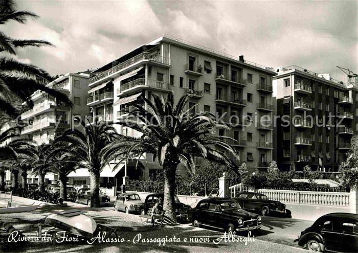 ALASSIO Savona Liguria IT Passeggiata e nuovi Alberghi