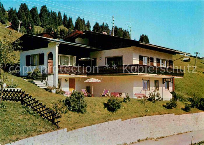 Hirschegg Kleinwalsertal Vorarlberg Gaestehaus Richard Schuster