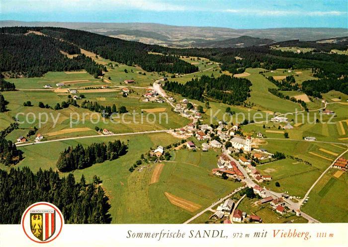 Sandl Fliegeraufnahme mit Viehberg