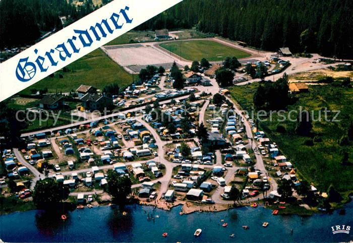Gerardmer Vosges Camping de Ramberchamp au bord du lac Fliegeraufnahme