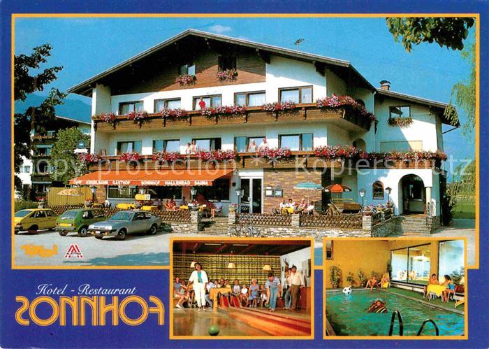 Radfeld Rattenberg Hotel Restaurant Sonnhof Kegelbahn Hallenbad