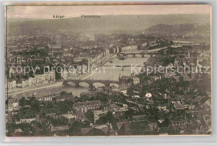 Liege Luettich Fliegeraufnahme