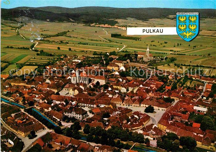Pulkau Fliegeraufnahme Pfarrkirche Hl Michael