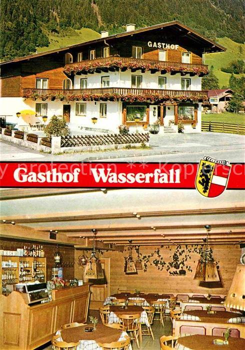 Fusch Grossglocknerstrasse Gasthof Wasserfall