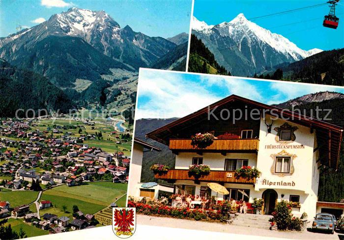 Mayrhofen Zillertal Fruehstueckspension Alpenland Luftseilbahn