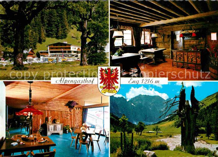 Hinterriss Tirol Alpengasthof Eng