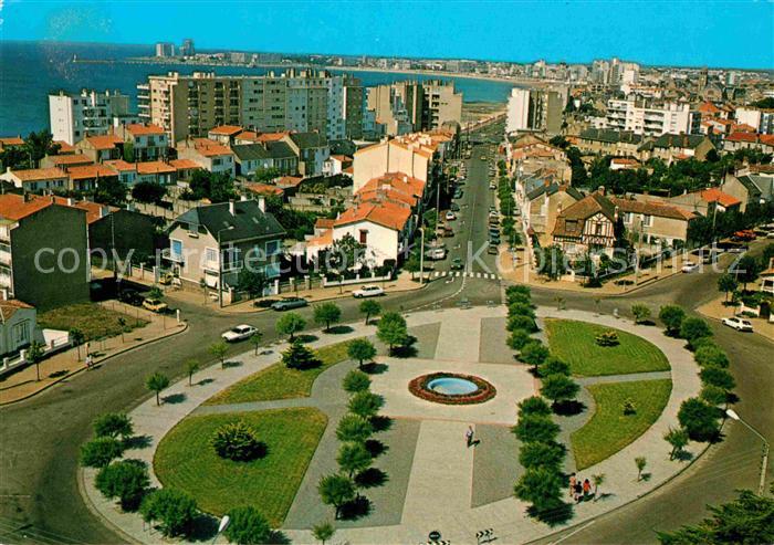 Les Sables-d Olonne Rond-point de Schwabach avenue Paul Doumer