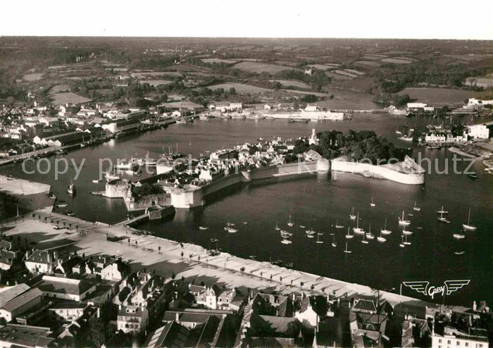 Concarneau Finistere Ville Close Port de Peche et de Plaisance
