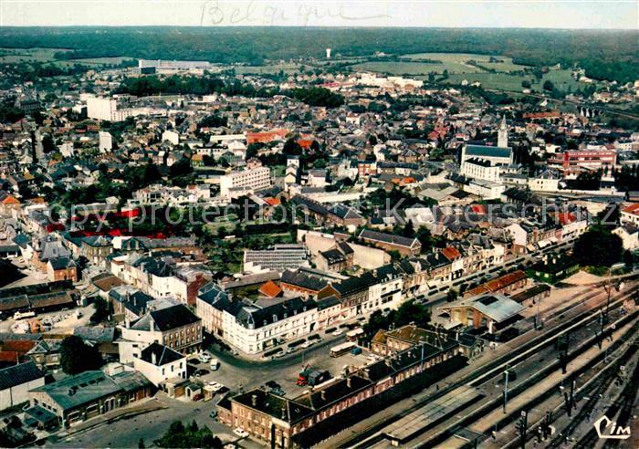 Hirson Fliegeraufnahme Gare