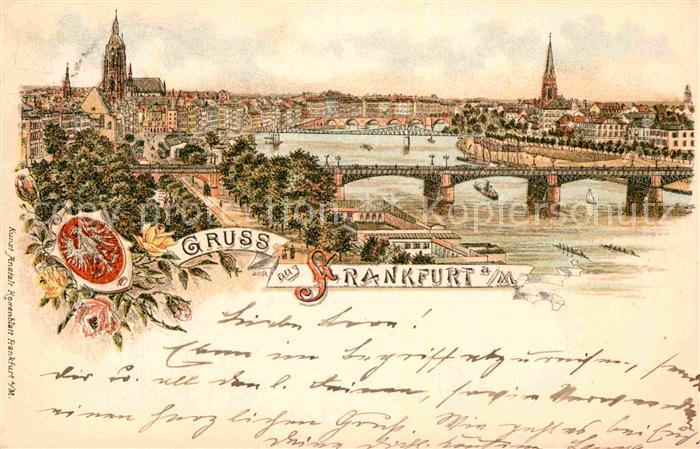 Frankfurt Main Panorama